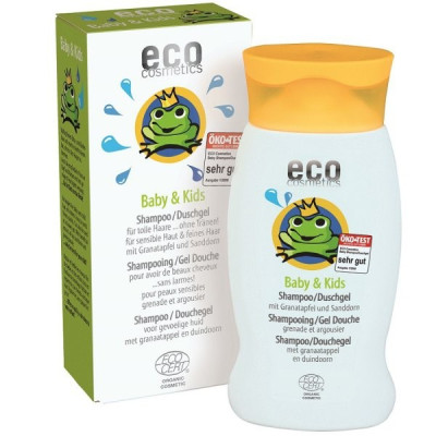 Szampon, żel pod prysznic dla dzieci i niemowląt, nie szczypie w oczy, 200 ml, Eco Cosmetics