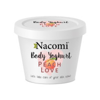 Wegański jogurt do ciała zapachu soczystej brzoskwini, 180ml, Nacomi