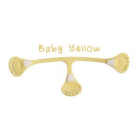 Klamerka do pieluch wielorazowych, kolor żółty (baby yellow), szybsza i bezpieczniejsza od agrafki, Snappi