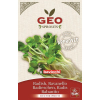 Rzodkiewka - nasiona na kiełki GEO, certyfikowane, 30g, Bavicchi