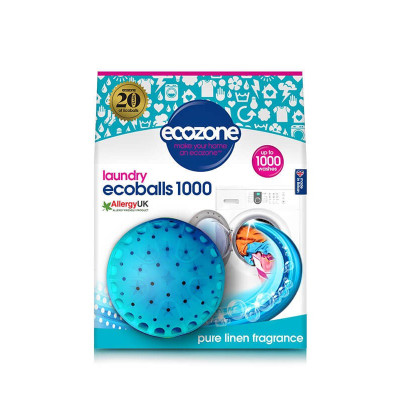 Ecoballs kule piorące na 1000 prań, PURE LINEN, zapach świeżości, Ecozone