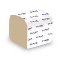 Papier toaletowy w listkach Econatural 210 I, 2 warstwy, 210 listków w pakiecie, Lucart Professional