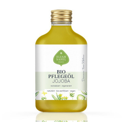 Organiczny olejek Jojoba rewitalizujący, do skóry i włosów, Zero Waste, 100 ml, Eliah Sahil