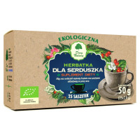 Herbatka dla Serduszka EKO, ekspresowa, 25 x 2g, Dary Natury