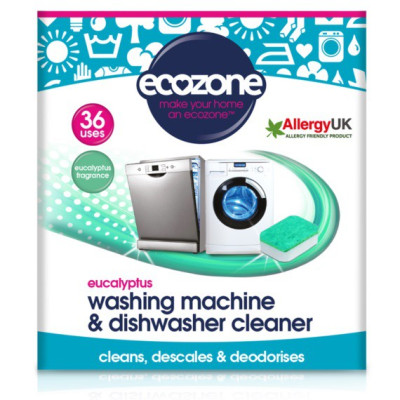 Tabletki do odkamieniania oraz czyszczenia pralek i zmywarek, Eukaliptusowe, 36 szt., Ecozone