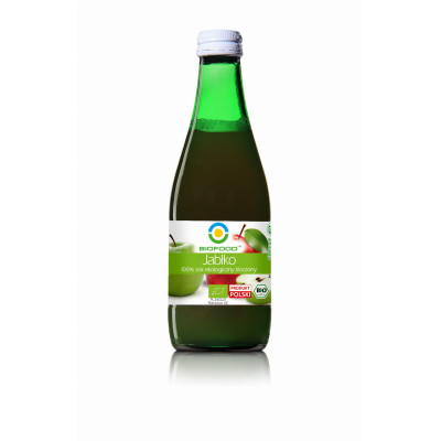 Sok jabłkowy BIO, 300 ml, Bio Food