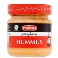 Hummus paprykowy, bezglutenowy, 160g, Primavika
