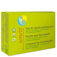 Ekologiczne, wegańskie tabletki do zmywarki SONETT, 25 szt.