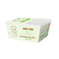 Ekologiczne patyczki kosmetyczne BIO dla dzieci, Bocoton 60 sztuk