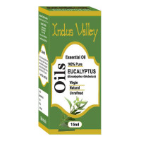 Naturalny olejek eteryczny eukaliptusowy, 15 ml, Indus Valley