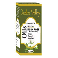 Naturalny olejek eteryczny z róży piżmowej, 15 ml, Indus Valley