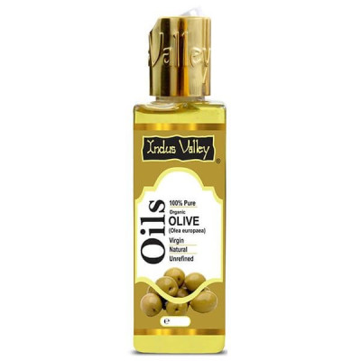 OUTLET Olej z oliwek, organiczny, nierafinowany, 200 ml, ważny do końca 07.2023, Indus Valley