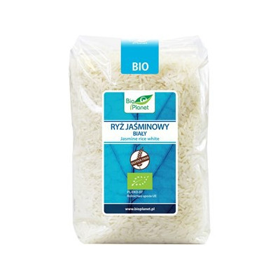 Ryż jaśminowy biały, bezglutenowy, 1 kg, Bio Planet