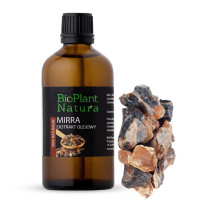 Ekstrakt olejowy z MIRRY, surowiec kosmetyczny, 100 ml, BioPlant Natura