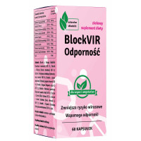 Ziołowy suplement diety, BlockVIR, odporność, 60 kapsułek, Polskie Centrum Farmaceutyczne