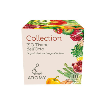 Herbaty warzywno-owocowe, Mix smaków - zestaw, organiczne, BIO, 10x2,76 g, AROMY
