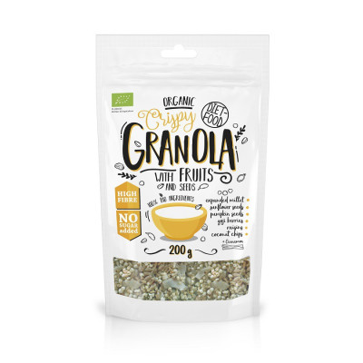 BIO granola owocowa, 200 g, Diet-Food