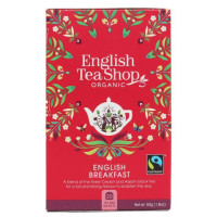 Ekologiczna herbata, English Breakfast, 20 x 2,5g, English Tea Shop