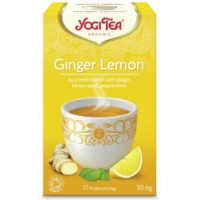 Herbata imbirowo-cytrynowa GINGER LEMON, 17x1,8g, Yogi Tea