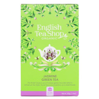 Ekologiczna herbata, zielona z jaśminem i dzikim bzem, JASMINE, 20 x 2g, English Tea Shop
