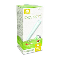 Organyc - tampony higieniczne z bawełny organicznej Regular z aplikatorem, 16 sztuk