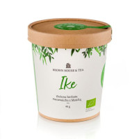 Ike, organiczna herbata zielona z prażonym ryżem i matchą, kraftowa, 40 g, Brown house & Tea