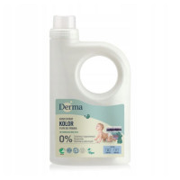 Skoncentrowany płyn do prania kolorowych ubrań, certyfikowany, dla alergików i niemowląt, 945 ml, Derma