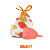 Kubeczek Menstruacyjny, rozmiar L, kolor: Orange, Lady Cup