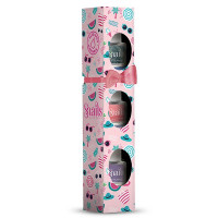 Zestaw 3 mini-lakierów Snails, BERRY-LICIOUS, Aurora, Pinky pink, Loving, 3 x 7 ml - idealny prezent!