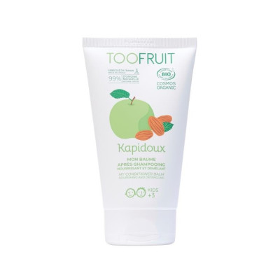 Organiczna odżywka do włosów dla dzieci, bez silikonu, Jabłko i Migdały, 150 ml, Toofruit
