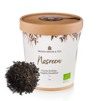 Nasreen, organiczna herbata - blend herbat czarnych, kraftowa, 40 g, Brown House & Tea
