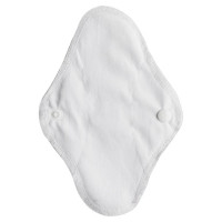 Wielorazowa wkładka higieniczna Ultra Comfort, MINI, z bawełną, BIAŁA, Soft Moon