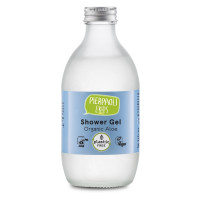 Żel pod prysznic z organicznym ekstraktem z aloesu, w szklanej butelce, 280 ml, Pierpaoli Ekos in vetro