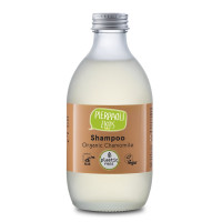 Delikatny szampon z ekstraktem z organicznego rumianku, w szklanej butelce, 280 ml, Pierpaoli Ekos in vetro