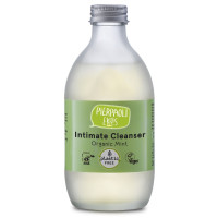 Płyn do higieny intymnej z organicznym ekstraktem z mięty, w szklanej butelce, 280 ml, Pierpaoli Ekos Personal Care