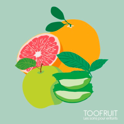 Organiczny balsam przeciwsłoneczny dla dzieci, SPF 50 PA ++++, 100 ml, Toofruit