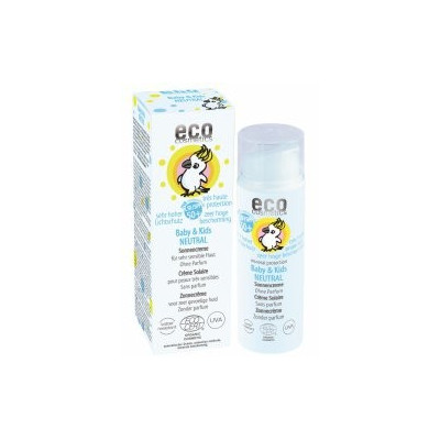 Krem na słońce faktor SPF 50+ dla dzieci i niemowląt NEUTRAL, Eco Cosmetics, 50 ml