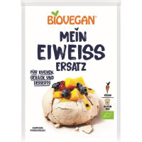 Substytut białka jaj w proszku, wegański, bezglutenowy, Bio, 40 g, Biovegan