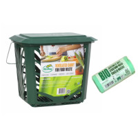 Zestaw na odpady organiczne, pojemnik + worki 8l, BioBag