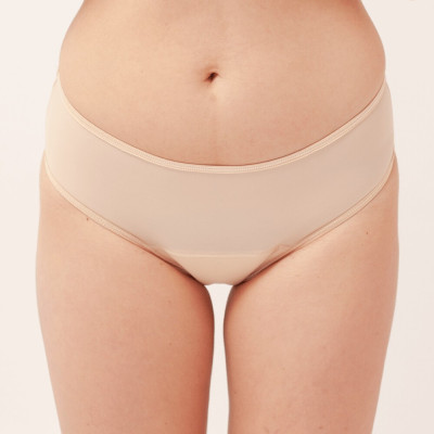 Majtki menstruacyjne Basic Sis Low Waist, NUDE, rozmiar XL, Sis Underwear