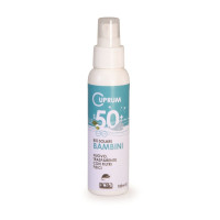Bio spray przeciwsłoneczny dla dzieci, do twarzy i ciała, SPF50, AIAB, 100 ml, Cuprum Line, Beba