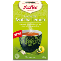 Herbata zielona MATCHA CYTRYNOWA, 17x1.8 g, Yogi Tea
