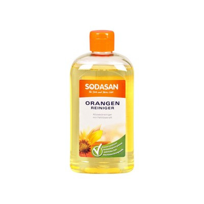 Uniwersalny ekologiczny płyn czyszczący na bazie olejku pomarańczowego "Orange Cleaner", Sodasan, 500 ml