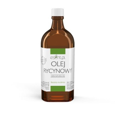 Olej Rycynowy naturalny 100% 250 ml, ESENT