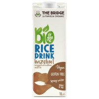 Ekologiczny napój z włoskiego ryżu z orzechami laskowymi bez glutenu 1l The Bridge