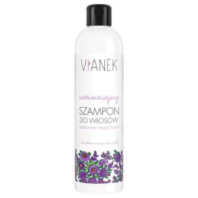 Wzmacniający szampon do włosów osłabionych i zniszczonych, 300 ml, Vianek